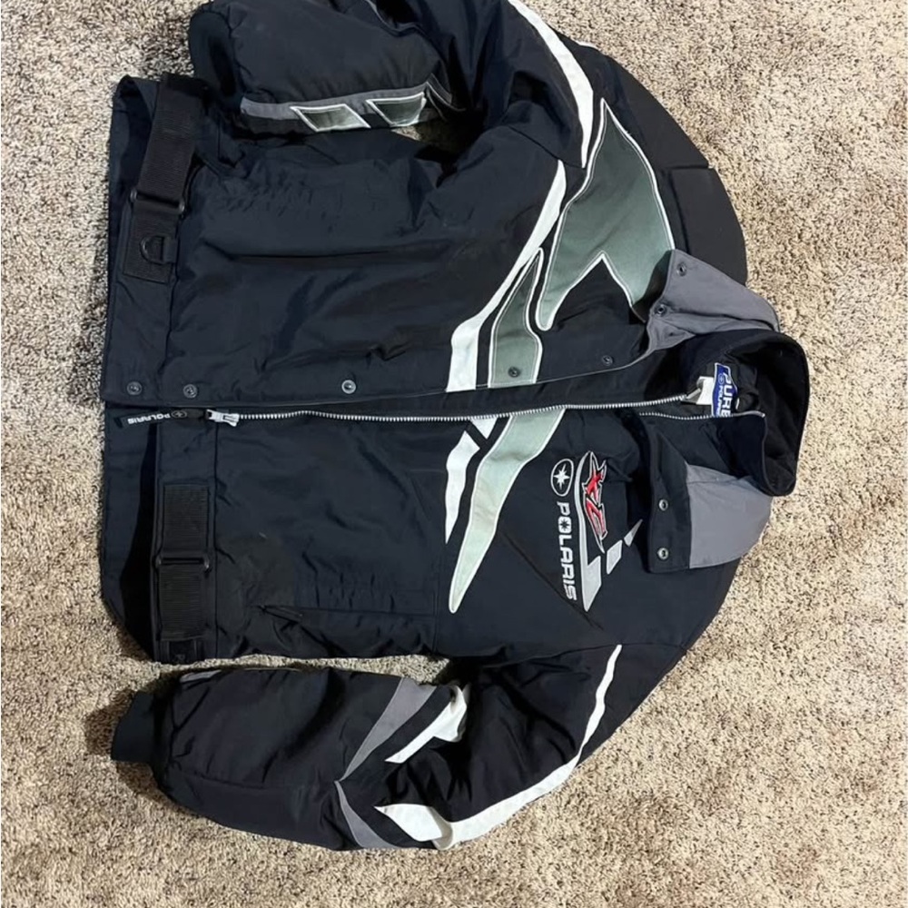 Black and Gray Men's Jacket